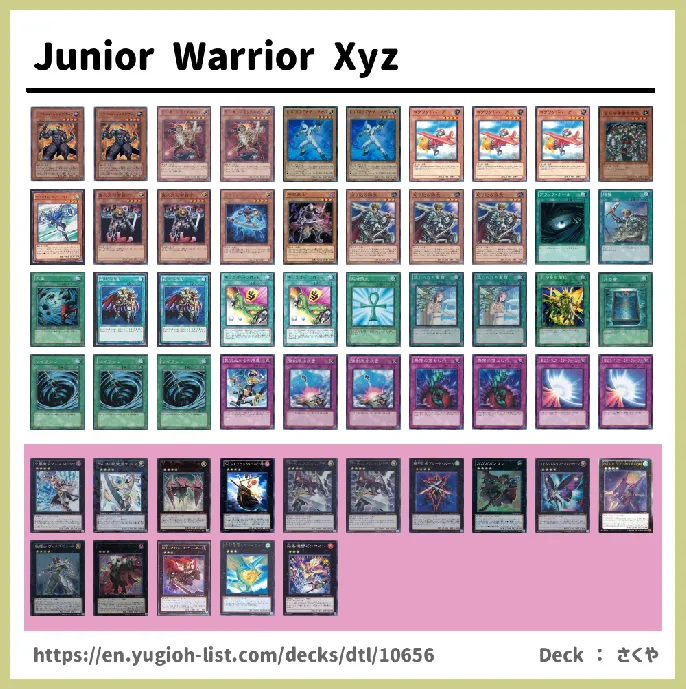 Warrior Deck List Image