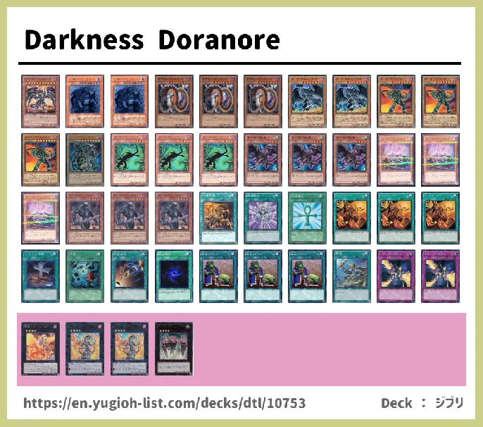  Deck List Image