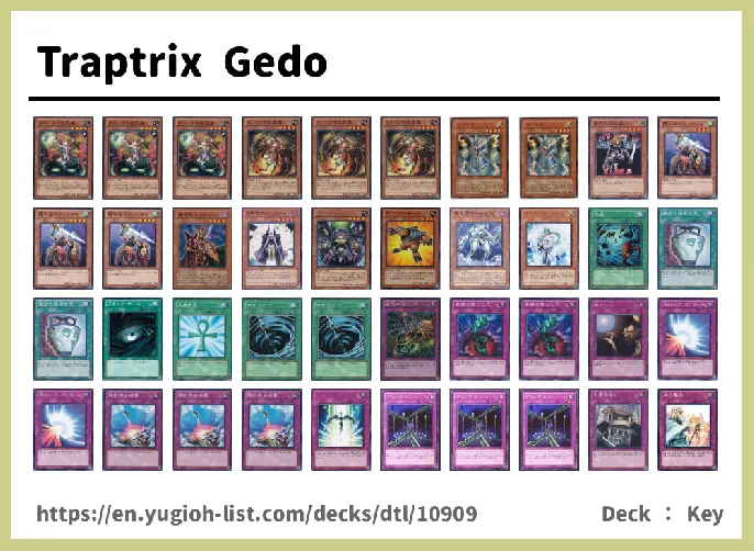 Traptrix, Trap Hole Deck List Image