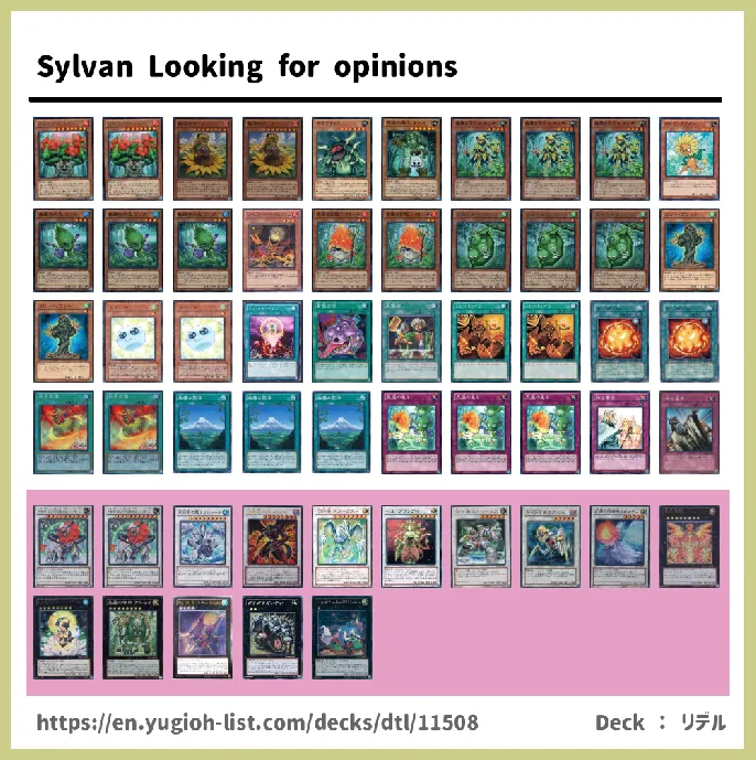 Sylvan Deck List Image