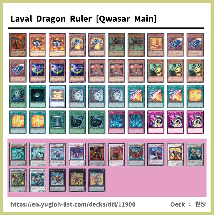 Laval Deck List Image