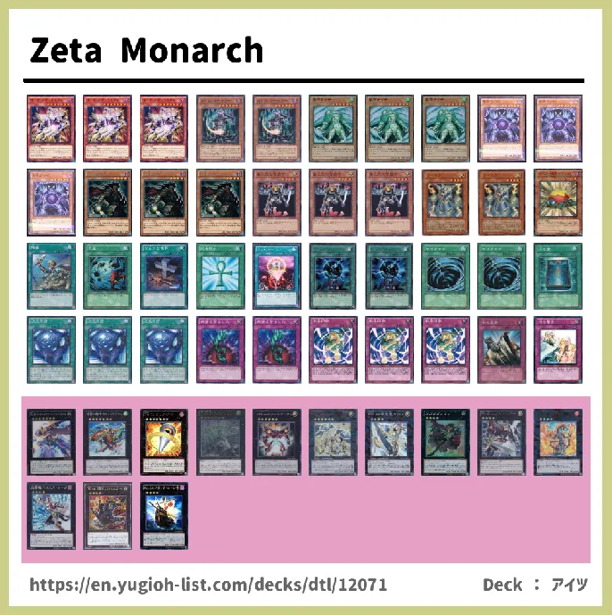 DARK Deck List Image