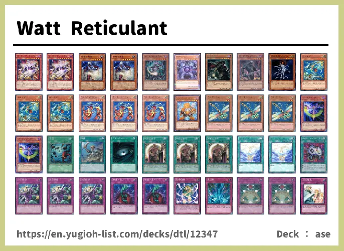  Deck List Image