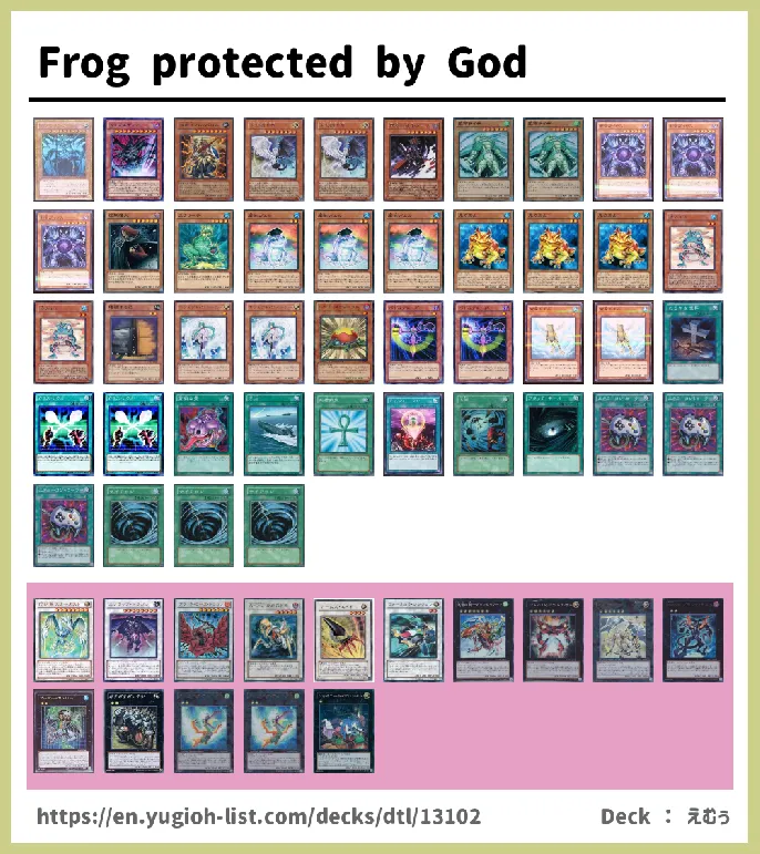 Frog Deck List Image