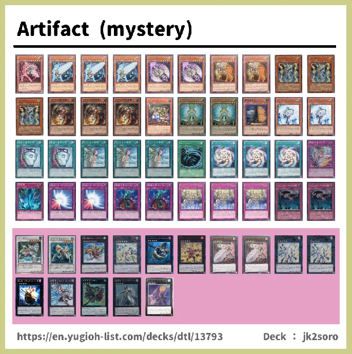 Artifact Deck List Image