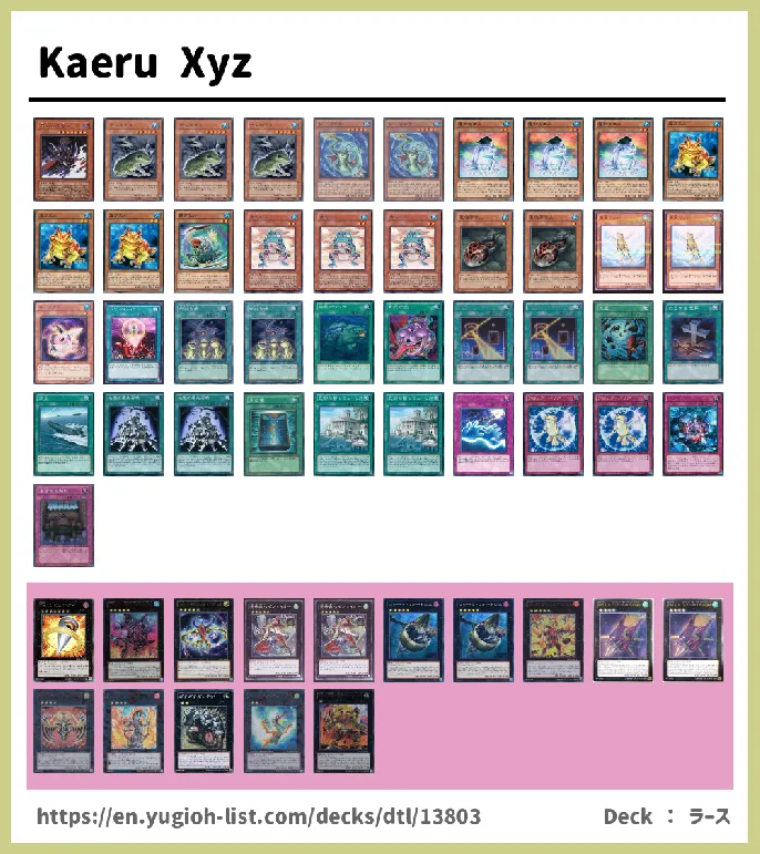  Deck List Image