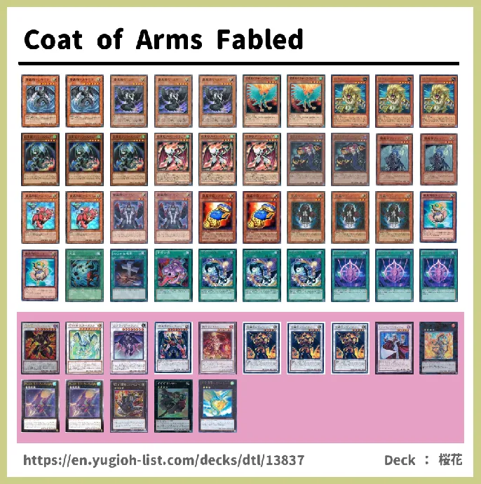 Fabled Deck List Image