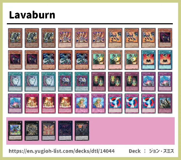  Deck List Image