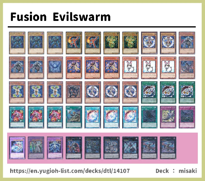 Evilswarm, Steelswarm Deck List Image