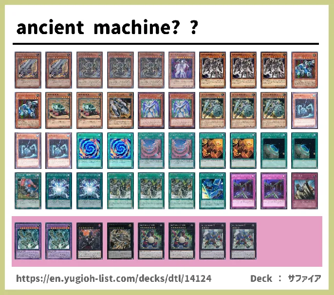  Deck List Image