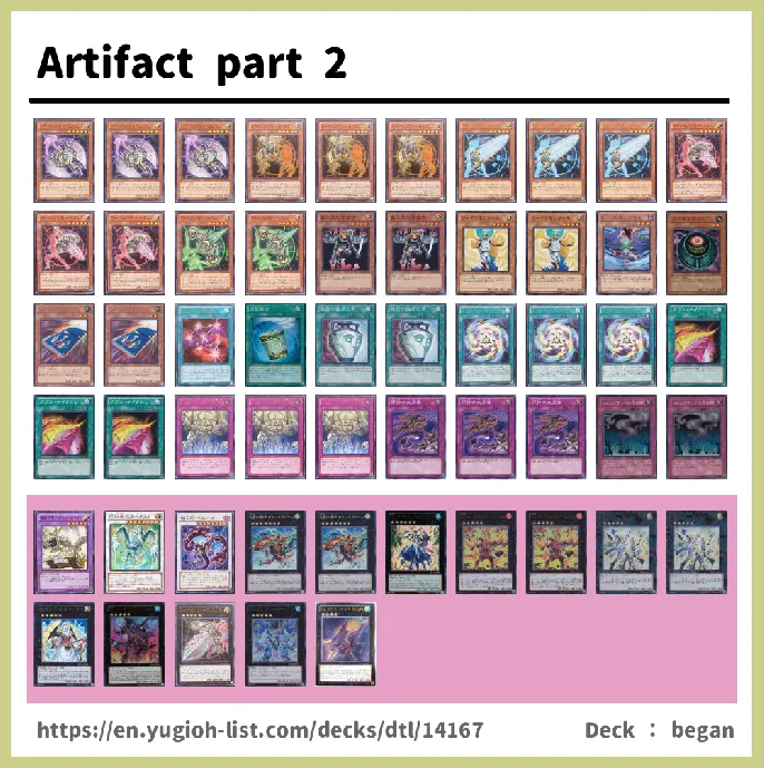 Artifact Deck List Image