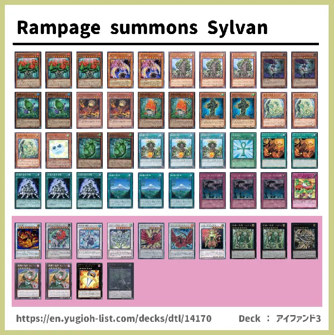 Sylvan Deck List Image