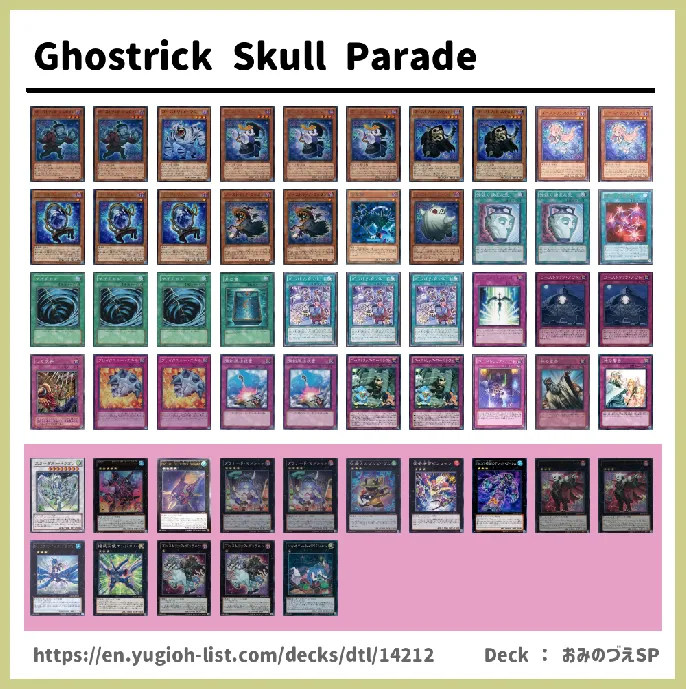 Ghostrick Deck List Image