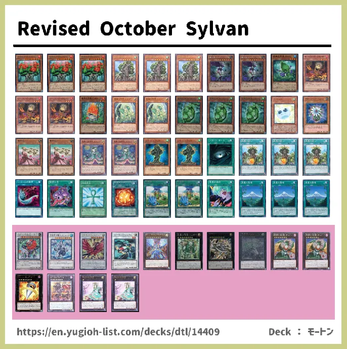 Sylvan Deck List Image