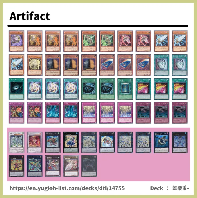 Artifact Deck List Image