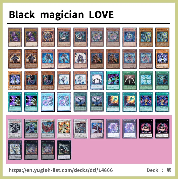 Spellcaster Deck List Image