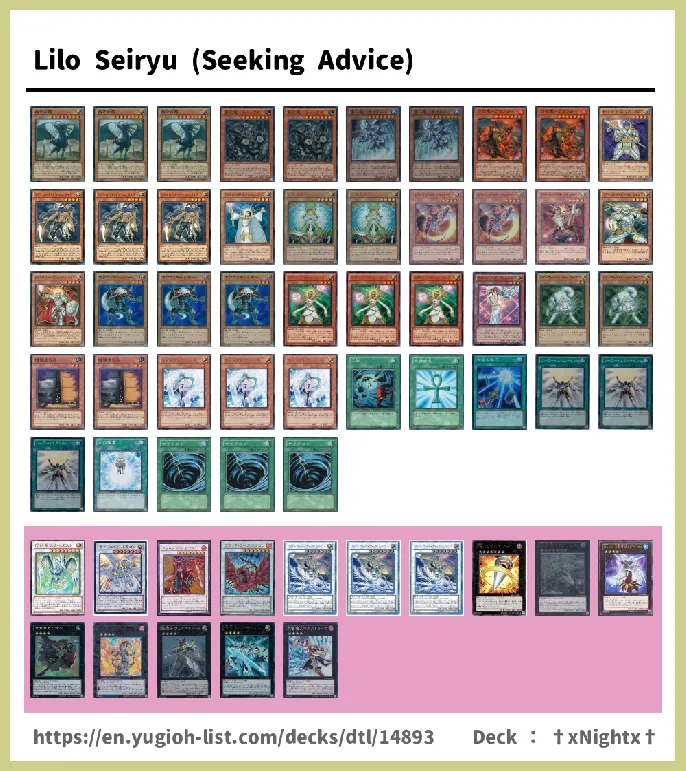 Lightsworn Deck List Image