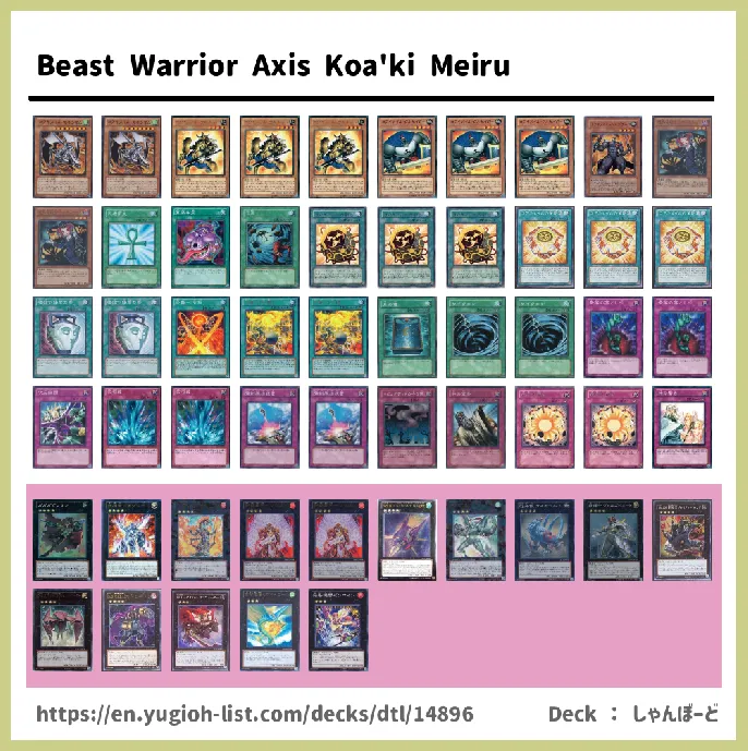 Koa'ki Meiru Deck List Image