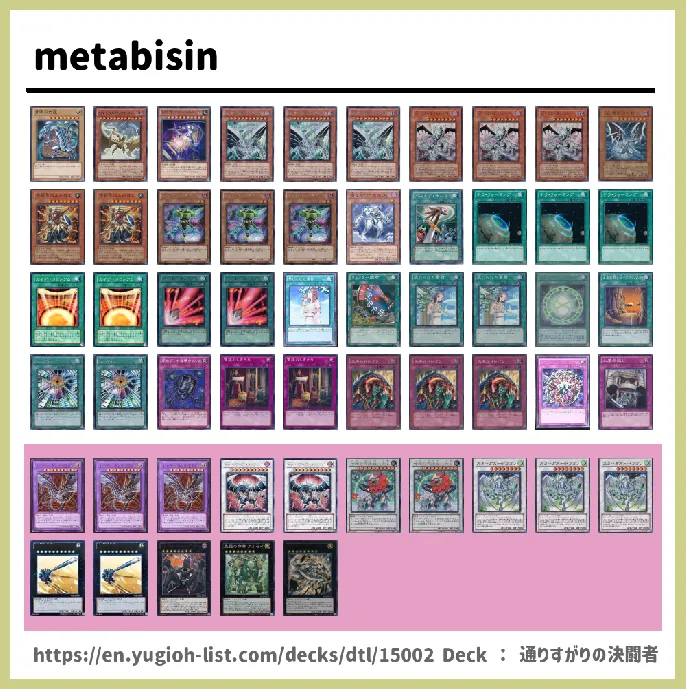 Malefic Deck List Image