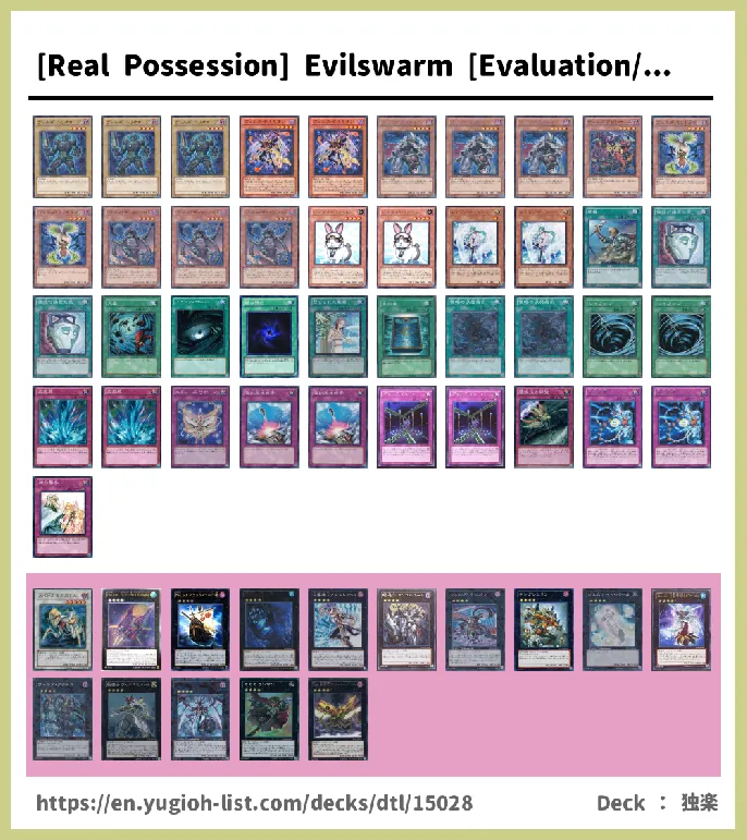 Evilswarm, Steelswarm Deck List Image