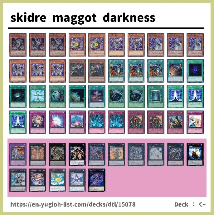 Dark World Deck List Image