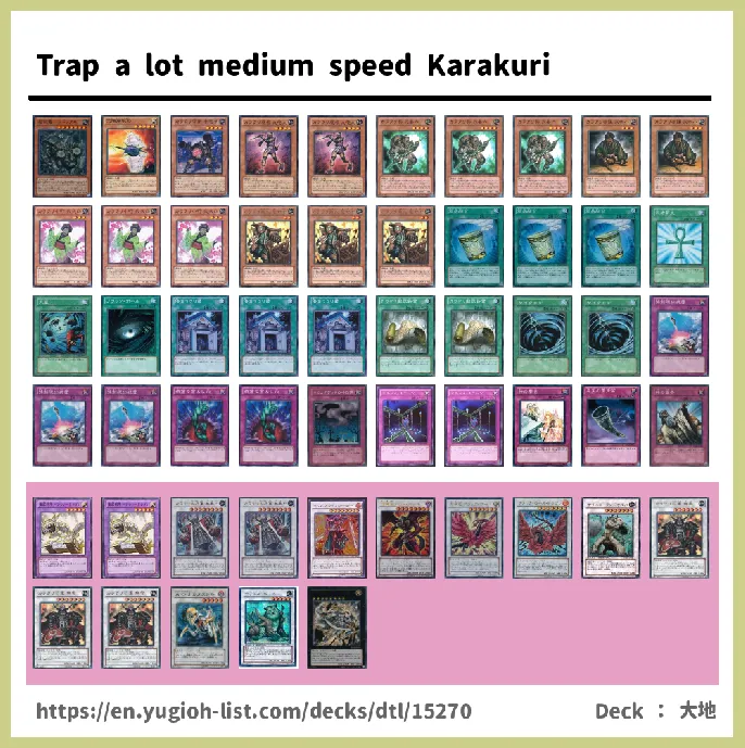 Karakuri Deck List Image