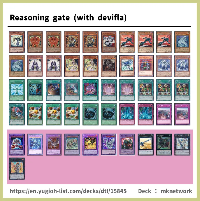  Deck List Image