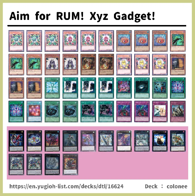 Gadget Deck List Image