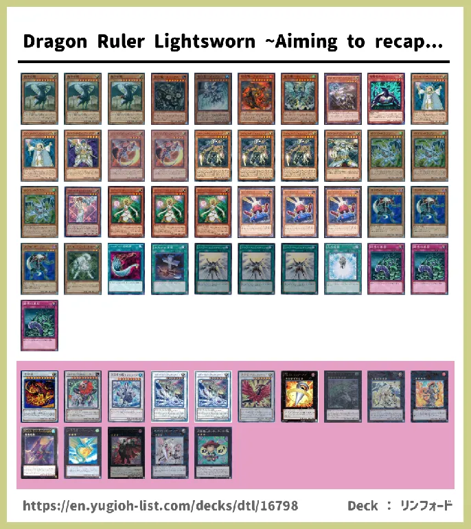 Lightsworn Deck List Image