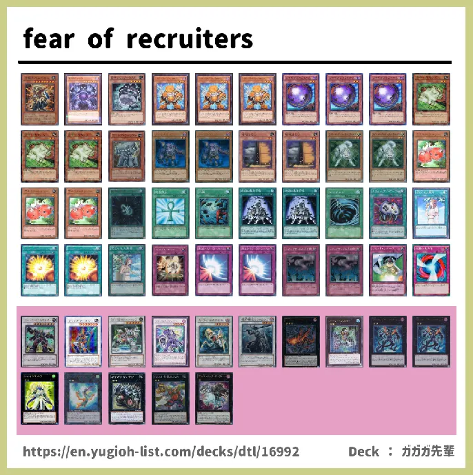  Deck List Image