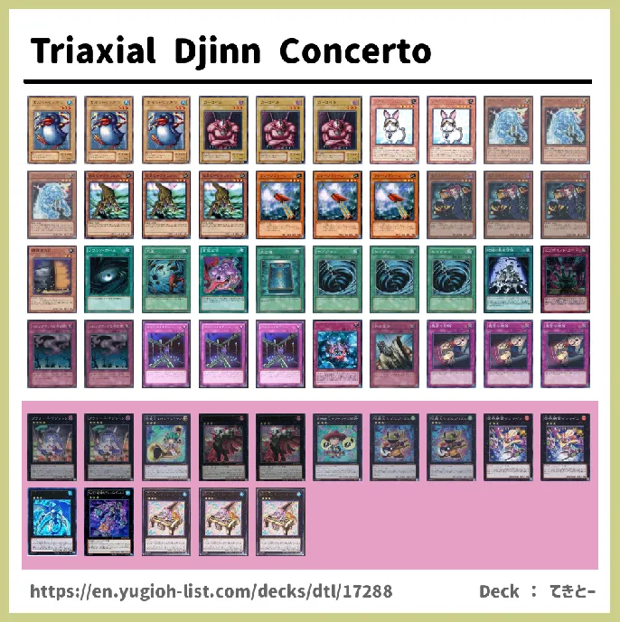 Djinn Deck List Image
