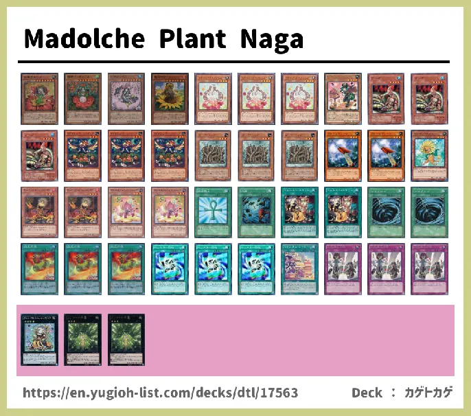 Madolche Deck List Image