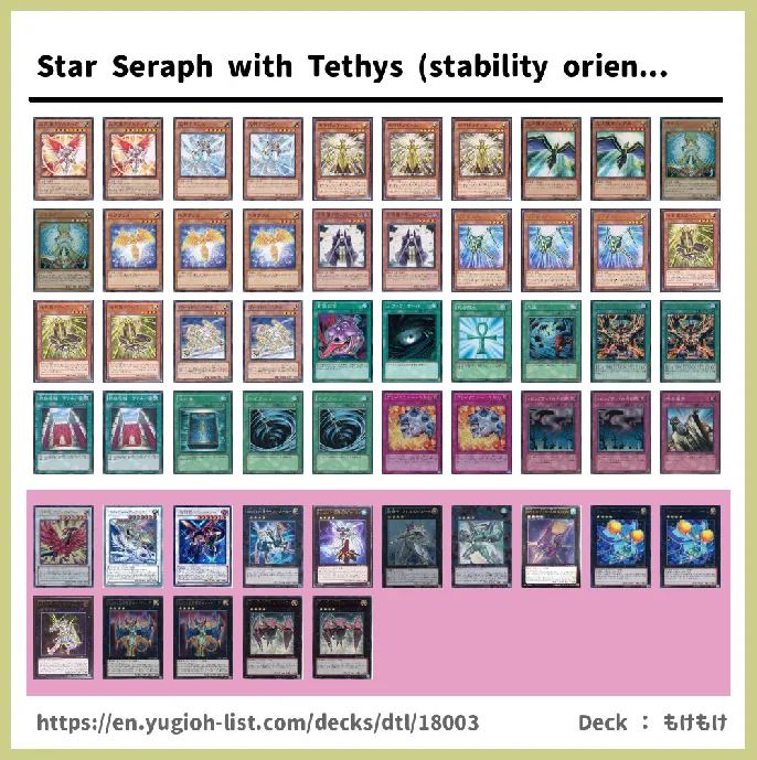 Star Seraph Deck List Image