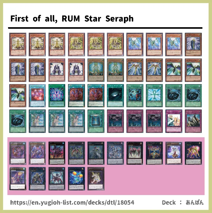 Star Seraph Deck List Image