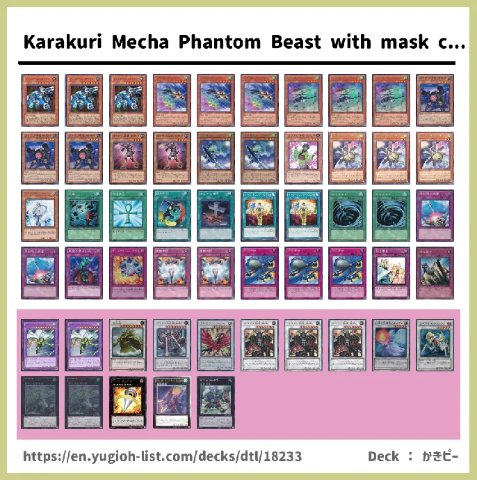 Mecha Phantom Beast Deck List Image