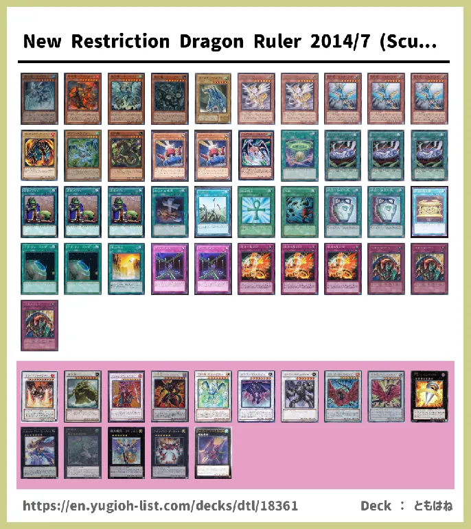 Dragon Ruler Deck List Image