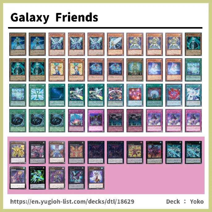 Galaxy, Galaxy-Eyes Deck List Image