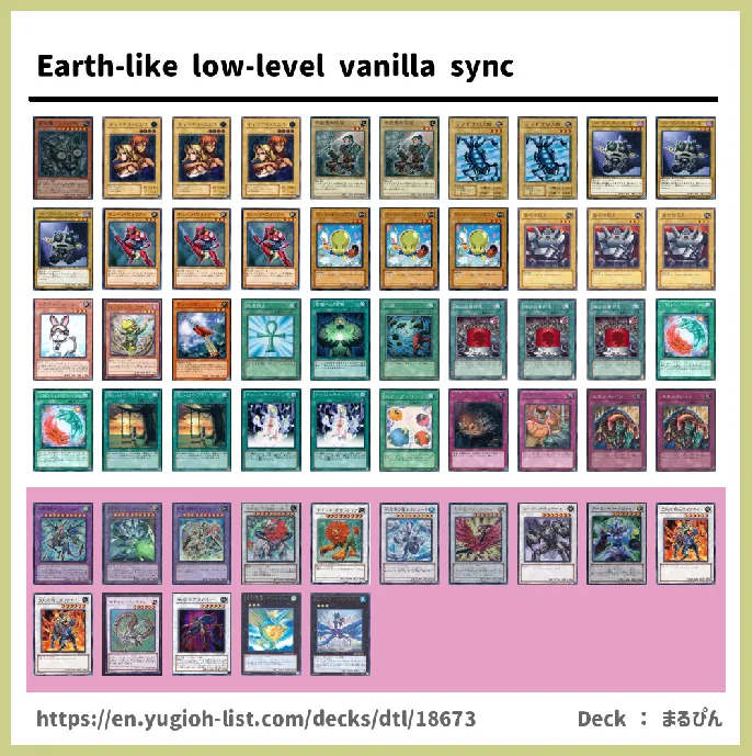 EARTH Deck List Image