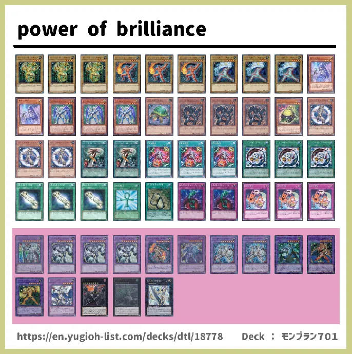 Gem-Knight Deck List Image