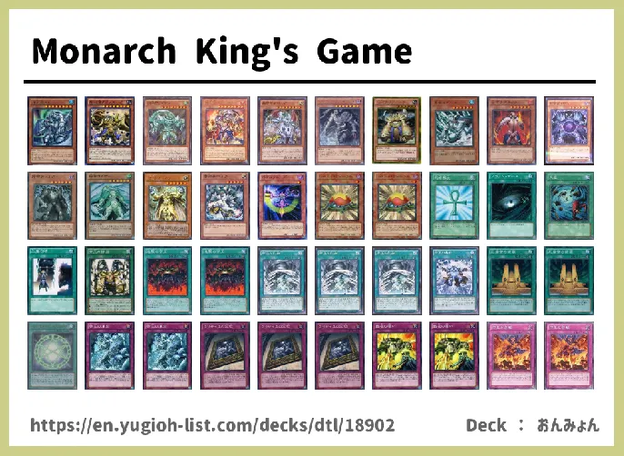  Deck List Image