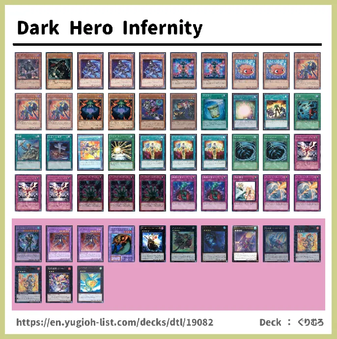 Infernity Deck List Image