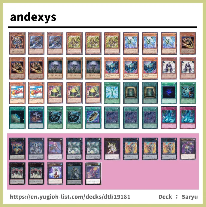 Zombie Deck List Image