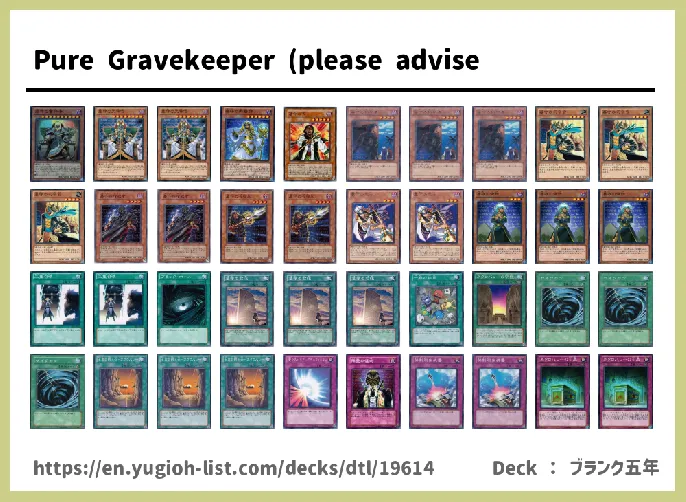 Gravekeeper Deck List Image
