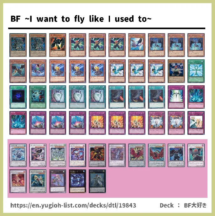 Blackwing Deck List Image