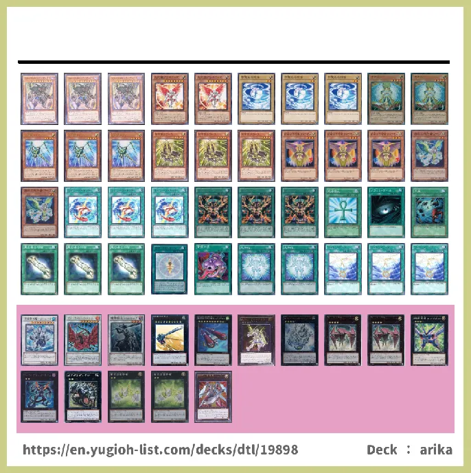 Star Seraph Deck List Image