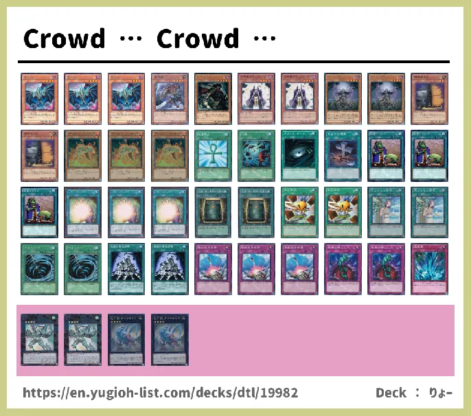 Zombie Deck List Image