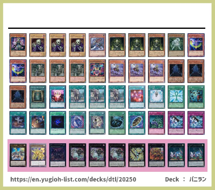 Zombie Deck List Image