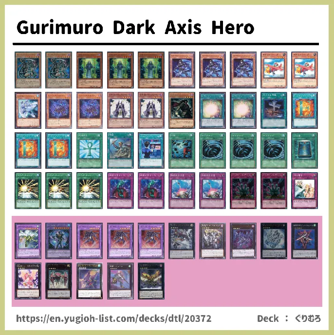 DARK Deck List Image