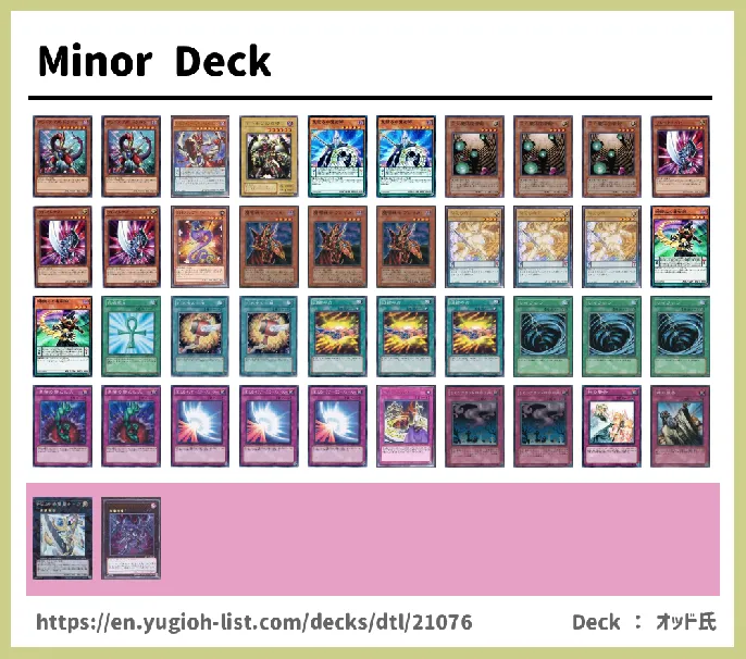  Deck List Image