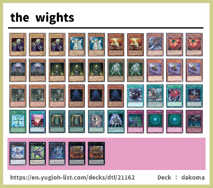  Deck List Image